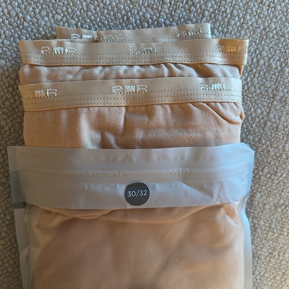 NWT Avenue Tan Cotton Panties Intimates Sleepwear Modern Print 3 Pack Brief - Picture 8 of 9